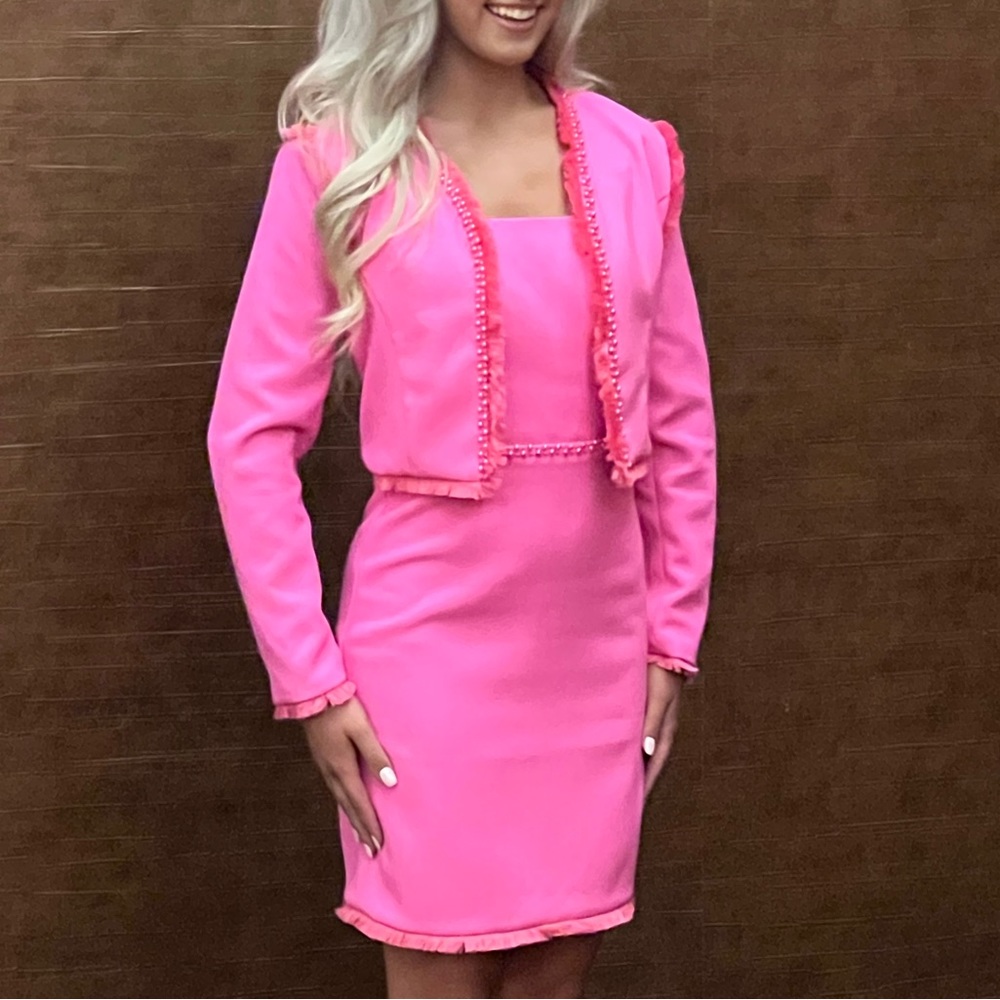 Custom Rachel Allen Interview Dress